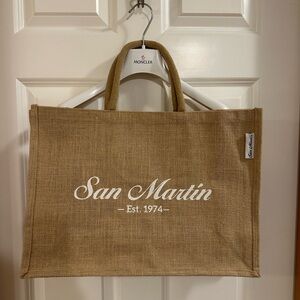 Tan Jute Tote Bag -San Martin